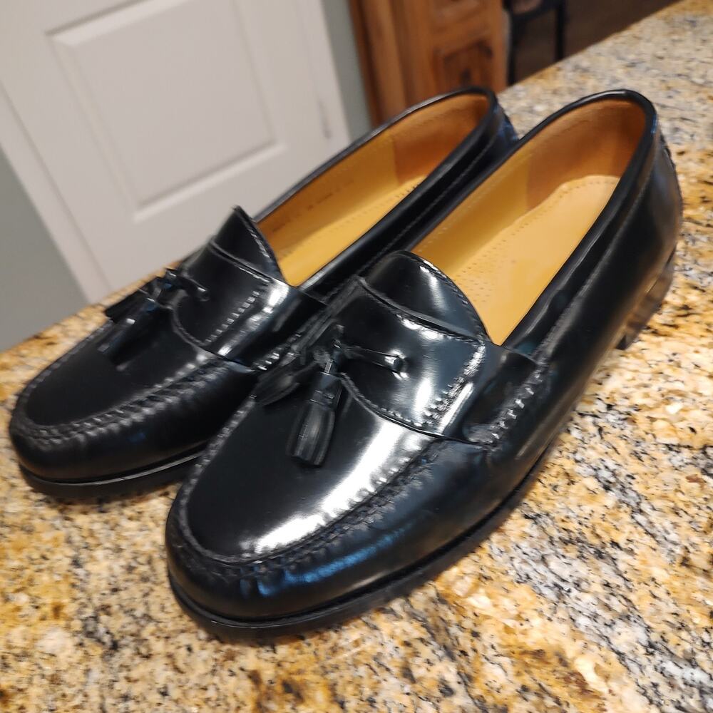 Cole Haan Black Leather Loafers Men's 11 ID 3E 03506 U J14